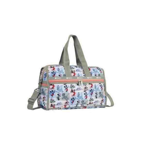 LeSportsac Disney Mickey and Friends Deluxe Medium Weekender Bag HARD TO FIND - Picture 1 of 3